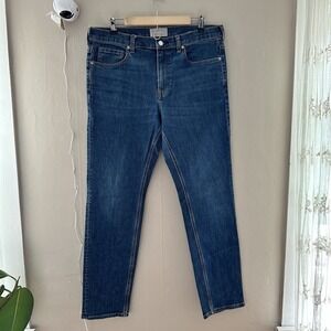 Everlane Mens Slim Blue Jeans Size 35x32 Medium Wash Casual Everyday Denim